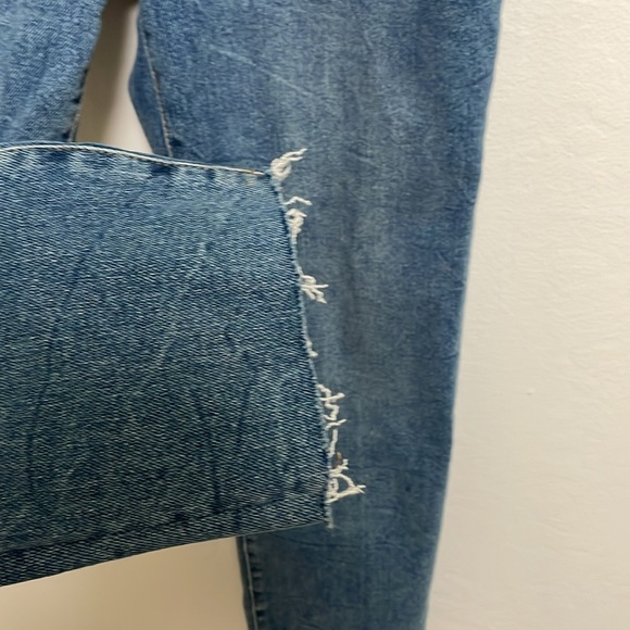 Kensie The Allie High Rise Slim Straight Jeans Size 4/27 - Picture 6 of 7